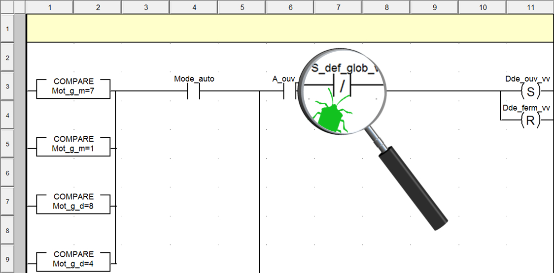 PLC programming examples under GAMP 5